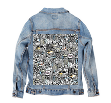 Load image into Gallery viewer, Unisex denim jacket, NY...